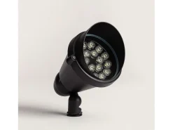 Foco Exterior LED 18W con Pincho Giverny 4000K Blanco Neutro