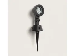 Foco Exterior LED 3W con Pincho Argo 3000K Blanco Cálido