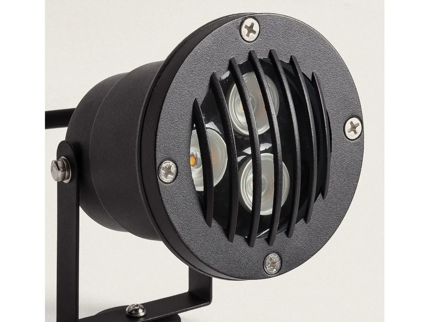 Foco Exterior LED 3W con Pincho Gotham 3000K Blanco Cálido