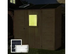 Foco Led de luz solar 1000 Lumen Sensor crepuscular Zambot y movimiento