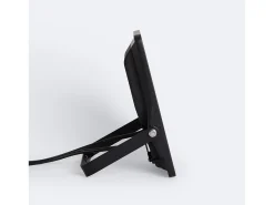 Foco Proyector LED 50W Regulable 0-10V 170 lm/W IP65 ELEGANCE Slim PRO Negro 3000K Asimétrica 120ºx50º Blanco Cálido