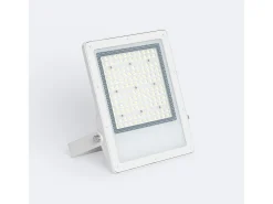 Foco Proyector LED 100W Regulable 0-10V 170 lm/W IP65 ELEGANCE Slim PRO Blanco 3000K Asimétrica 120ºx50º Blanco Cálido
