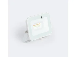 Foco Proyector LED 20W RGBW con Mando IR IP65 Blanco RGB