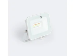 Foco Proyector LED 20W RGBW con Mando IR IP65 Blanco RGB