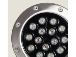 Foco Sumergible LED RGB 15W Superficie 24V DC IP68 RGB