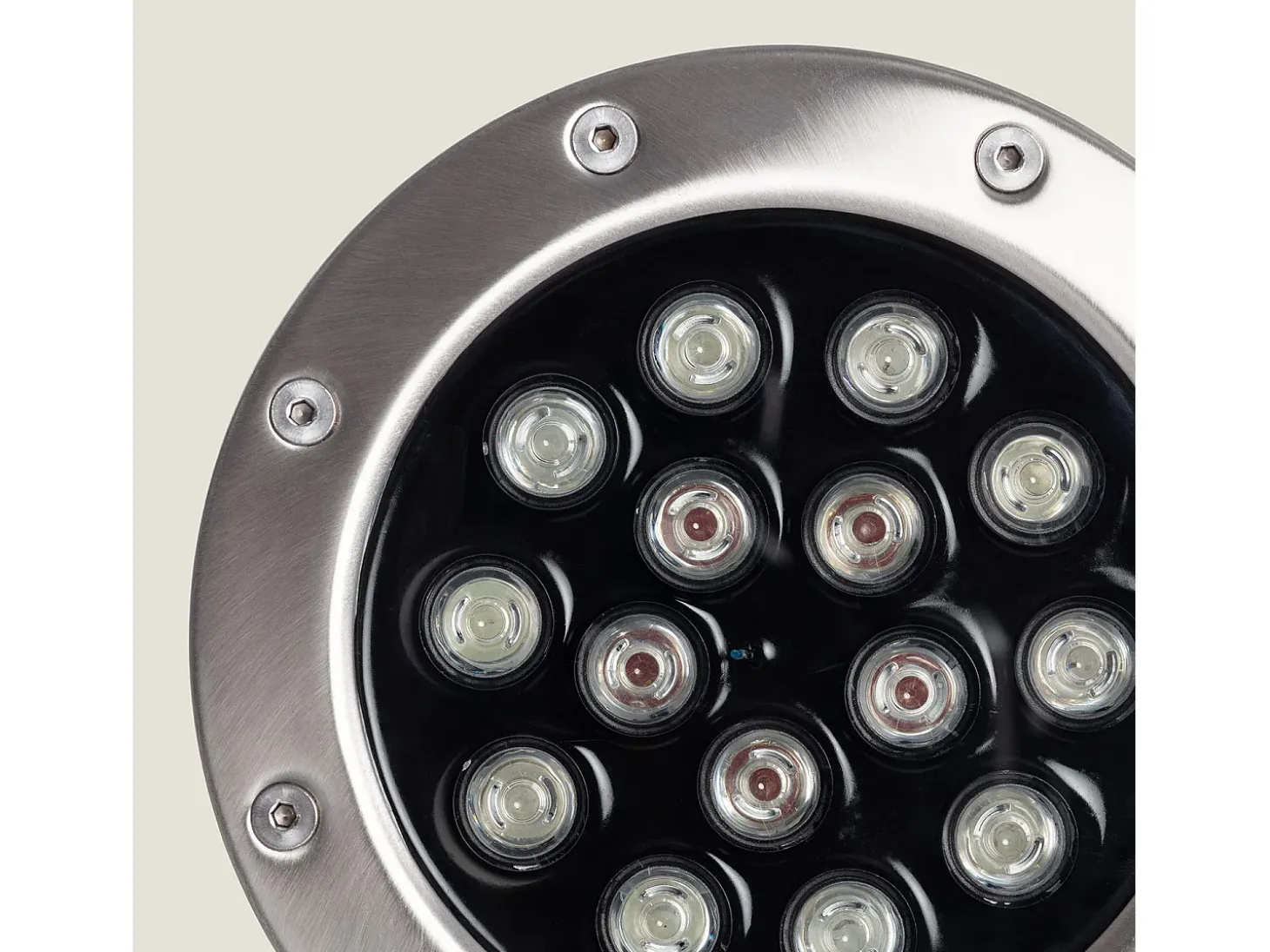 Foco Sumergible LED RGB 15W Superficie 24V DC IP68 RGB