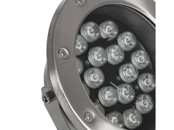 Foco Sumergible LED RGB 18W Superficie 12V DC IP68 RGB