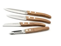 Forest - Juego de 4 cuchillo Essentiel Madera natural