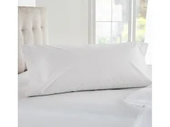 Funda almohada 90x45cm | PIKOLIN HOME | 100% Algodón | Blanco