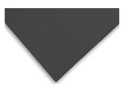 Funda de algodón 45x185 cm PERCALE antracita