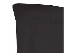 Funda de almohada de algodón 63x63 cm PERCALE antracita