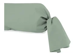 Funda de almohada de algodón 57 hilos 45x185 cm LISO verde agua