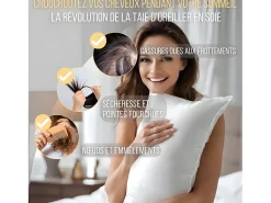 Funda de Almohada en Pura Seda de Morera 65x65 INPHYSIO