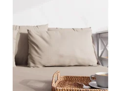 Funda de almohada lisa 63x63 cm ZZZ lino