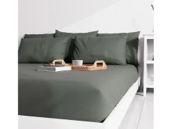 Funda de almohada lisa 63x63 cm ZZZ caqui