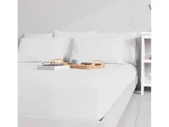 Funda de almohada lisa 50x70 cm ZZZ blanco
