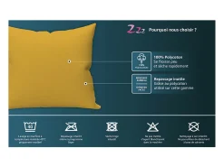 Funda de almohada 50x75 cm ZZZ taupe