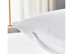 Funda de Almohada 75x40cm| PIKOLIN HOME| Rizo| Aloe Vera| Impermeable