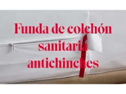Funda de colchón 180x196cm| PIKOLIN HOME|Antichinches|Cierre hermético