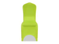 Funda de silla elástica 6 unidades verde ES254296