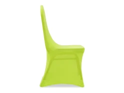 Funda de silla elástica 4 unidades verde ES397667