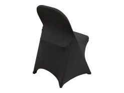 Funda de Silla SucceBuy 30 uds., Negro, de Sillas Plegables en Elastano Extensible