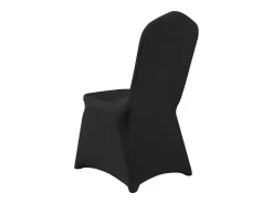 Funda de Silla SucceBuy 30 Piezas, Negro, Fundas de Protección Universal para Cena de Matrimonio