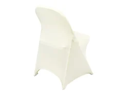 Funda de Silla SucceBuy 50 Piezas, Blanco Ívoro, Fundas de Protección Universal