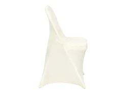 Funda de Silla SucceBuy 50 Piezas, Blanco Ívoro, Fundas de Protección Universal