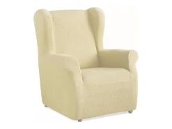 Funda de sofá de tela elástica universal Cuerta - Beige