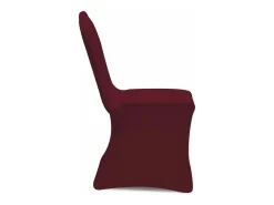 Funda elástica para sillas, 50 piezas, Burdeos ES762273
