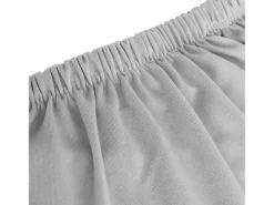 Funda elástica para sillón de 3 plazas poliéster jersey gris ES552846