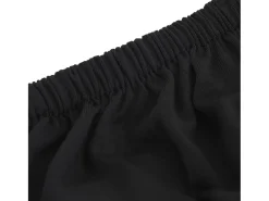 Funda elástica para sillón de 4 plazas poliéster jersey negra ES478851