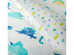 Funda Nordica Reversible Infantil Rex Cierre con Botones Cama de 90