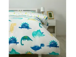 Funda Nordica Reversible Infantil Rex Cierre con Botones Cama de 90