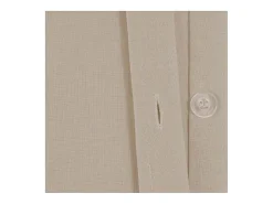 Funda nórdica algodón beige 90x190cm
