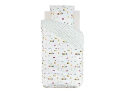 Funda nórdica algodón blanco 0.5x140x200 cm