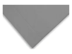 Funda nórdica de algodón 240x220 cm PERCALE gris