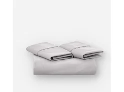 Funda nórdica gris 135x190/200 - 100% algodón orgánico premium