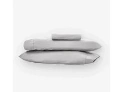 Funda nórdica gris 160x190/200 - 100% algodón orgánico premium