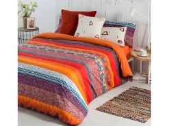 Funda nórdica INDI algodón multicolor 240x260 Cama de 150