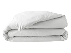 Funda Nórdica Percal 100% Algodón Blanco 220x240cm - Confortable & Certificada Oeko-Tex