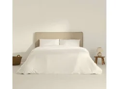 Funda nÃ³rdica satÃ©n 300 hilos White - 155x220 cm