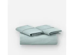 Funda nórdica verde agua 180x190/200 - 100% algodón orgánico premium