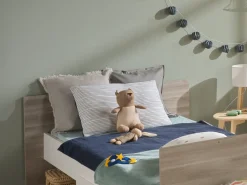 Funda nórdica 100x135cm y funda de almohada marinière