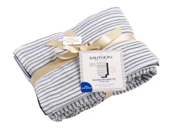 Funda nórdica 100x135cm y funda de almohada marinière