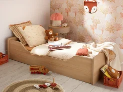 Funda para cama de bebé de 90x140 cm en gasa doble de algodón