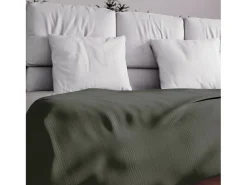 Funda para cama o sofá 180x220 cm ADELE caqui, por Soleil d'ocre