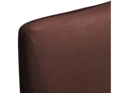 Funda para silla elástica recta 4 unidades marrón ES723604