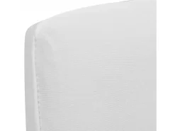 Funda para silla elástica recta 6 unidades blanca ES606264